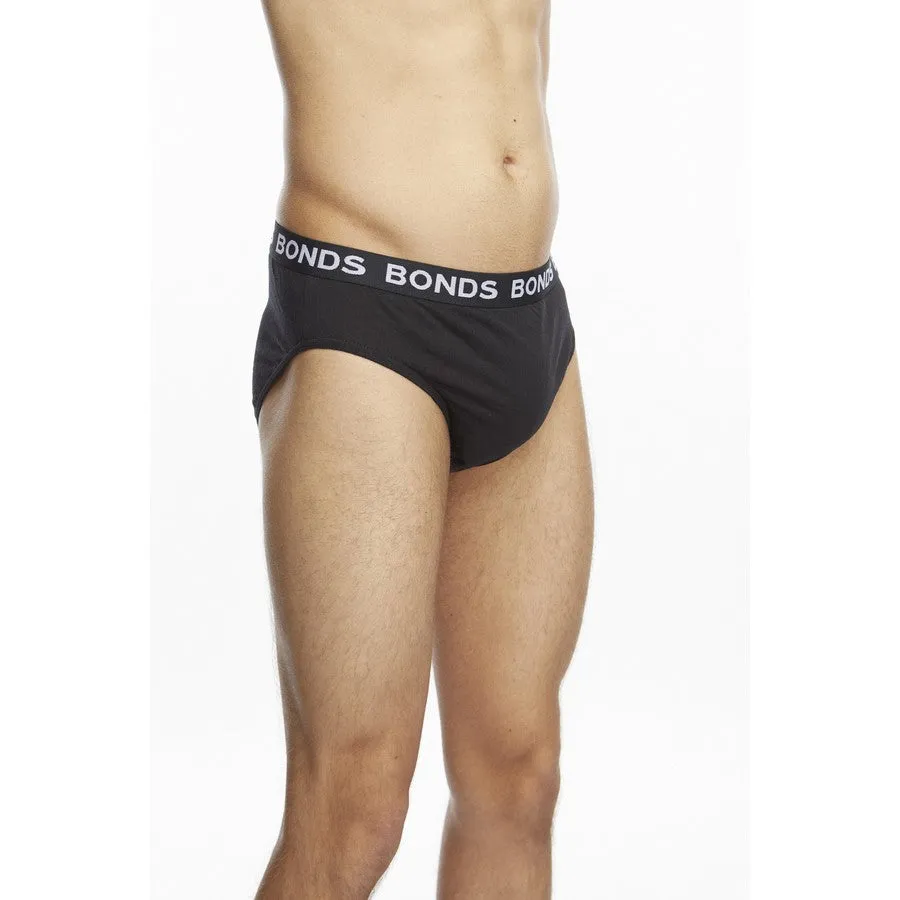 16 X Bonds Mens Hipster Briefs Black Blue Underwear 97K