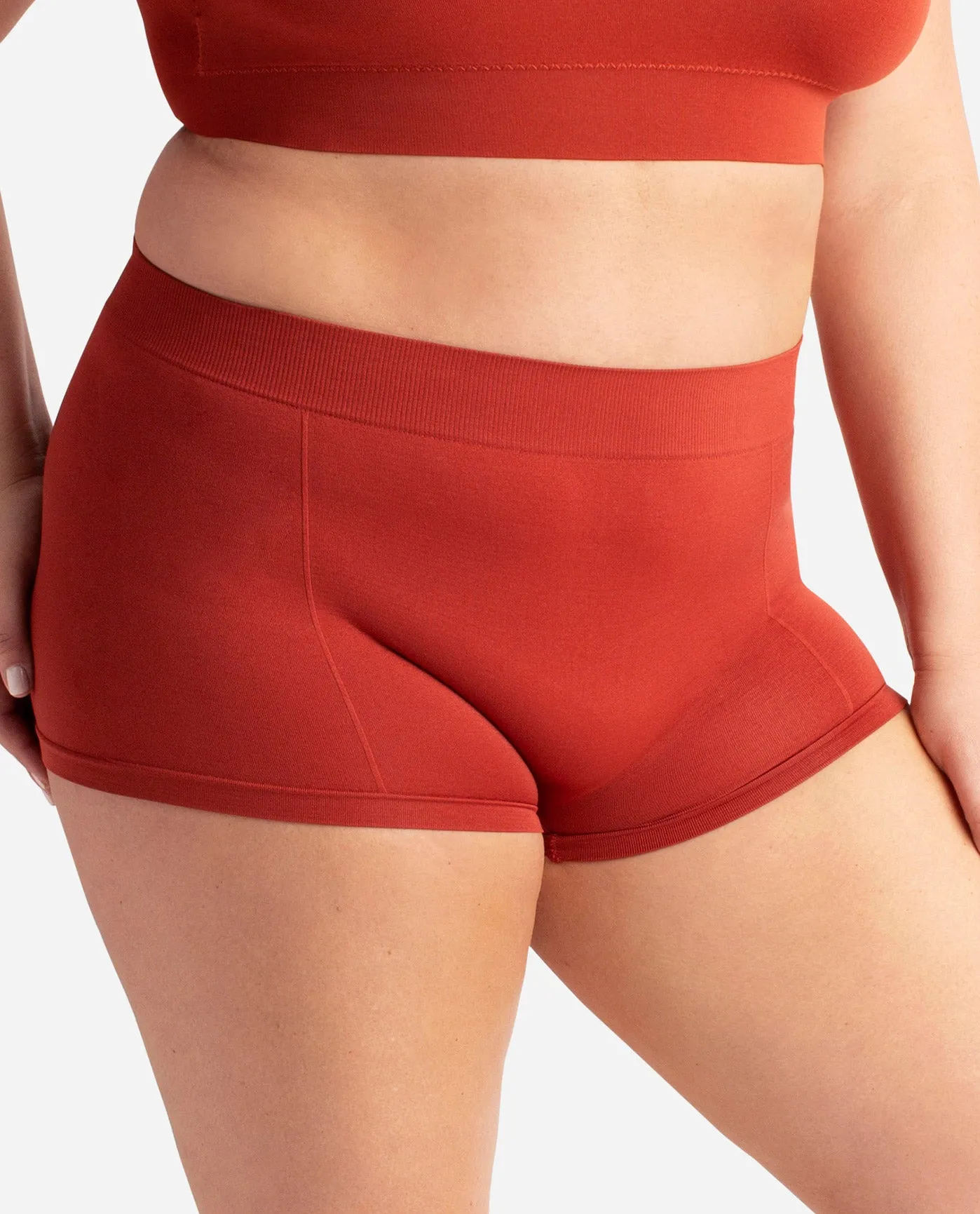 3-Pack Seamless High Rise Boyshort Underwear