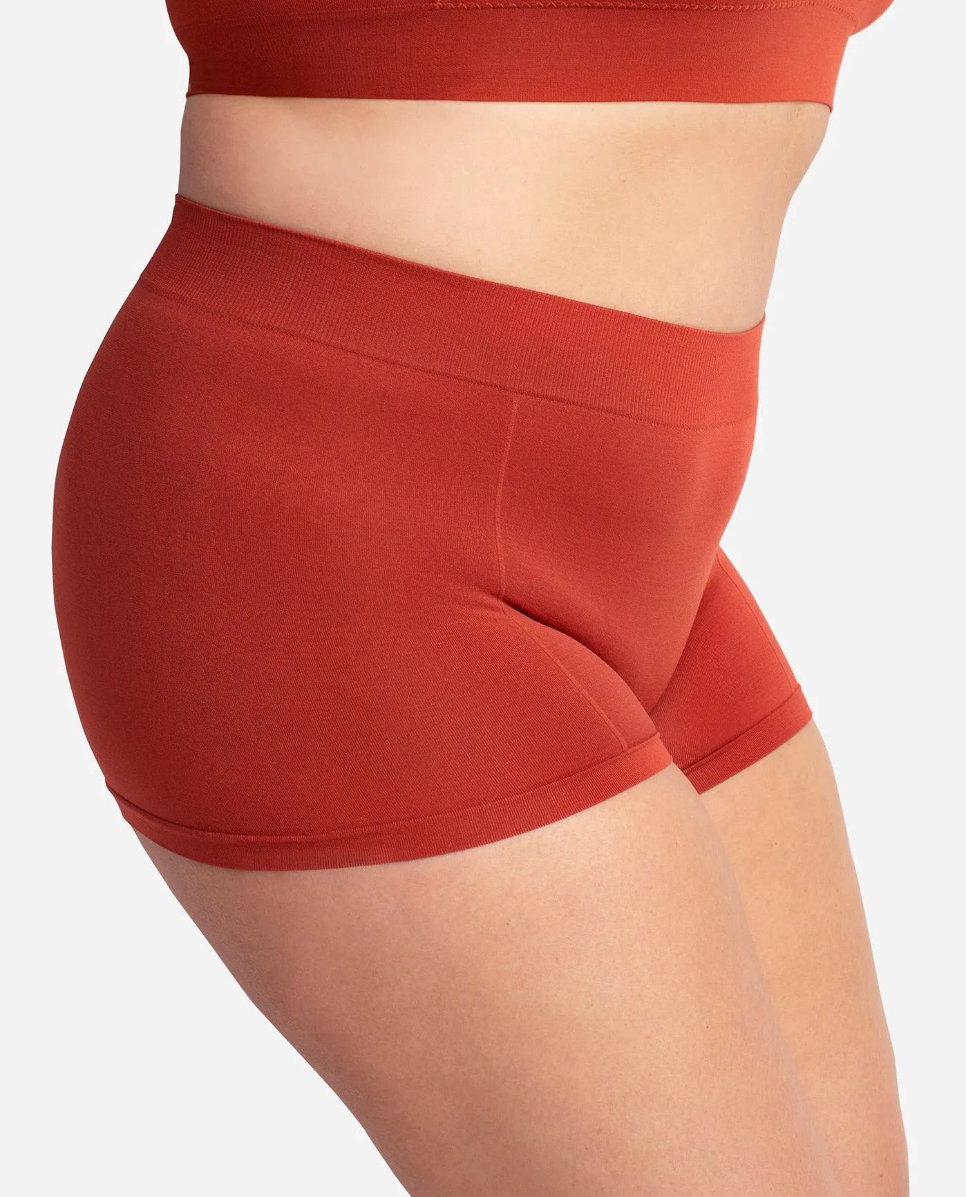 3-Pack Seamless High Rise Boyshort Underwear