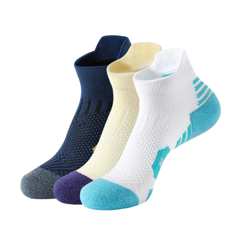 3 Pack White Running Socks Women