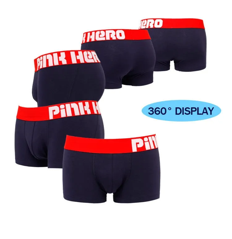 8 Candy Colors Summer Style Cotton Men's Boxer Short Underwear