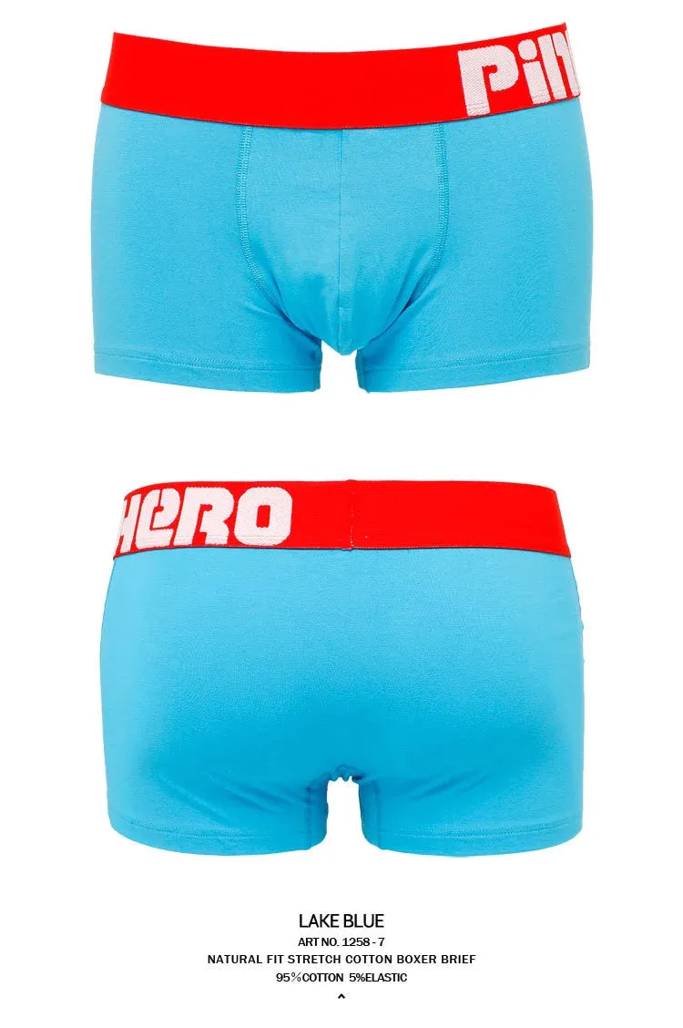 8 Candy Colors Summer Style Cotton Men's Boxer Short Underwear