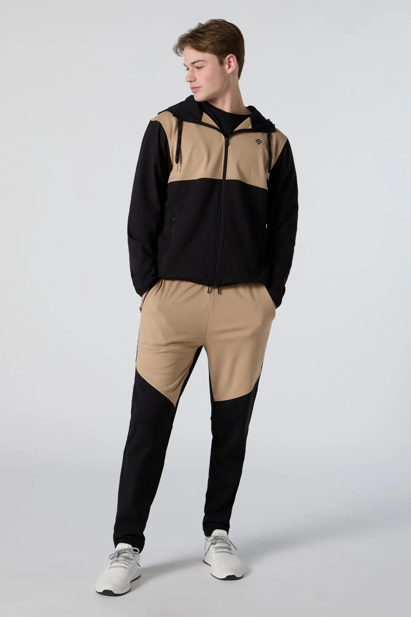 Active Colourblock Fleece Jogger