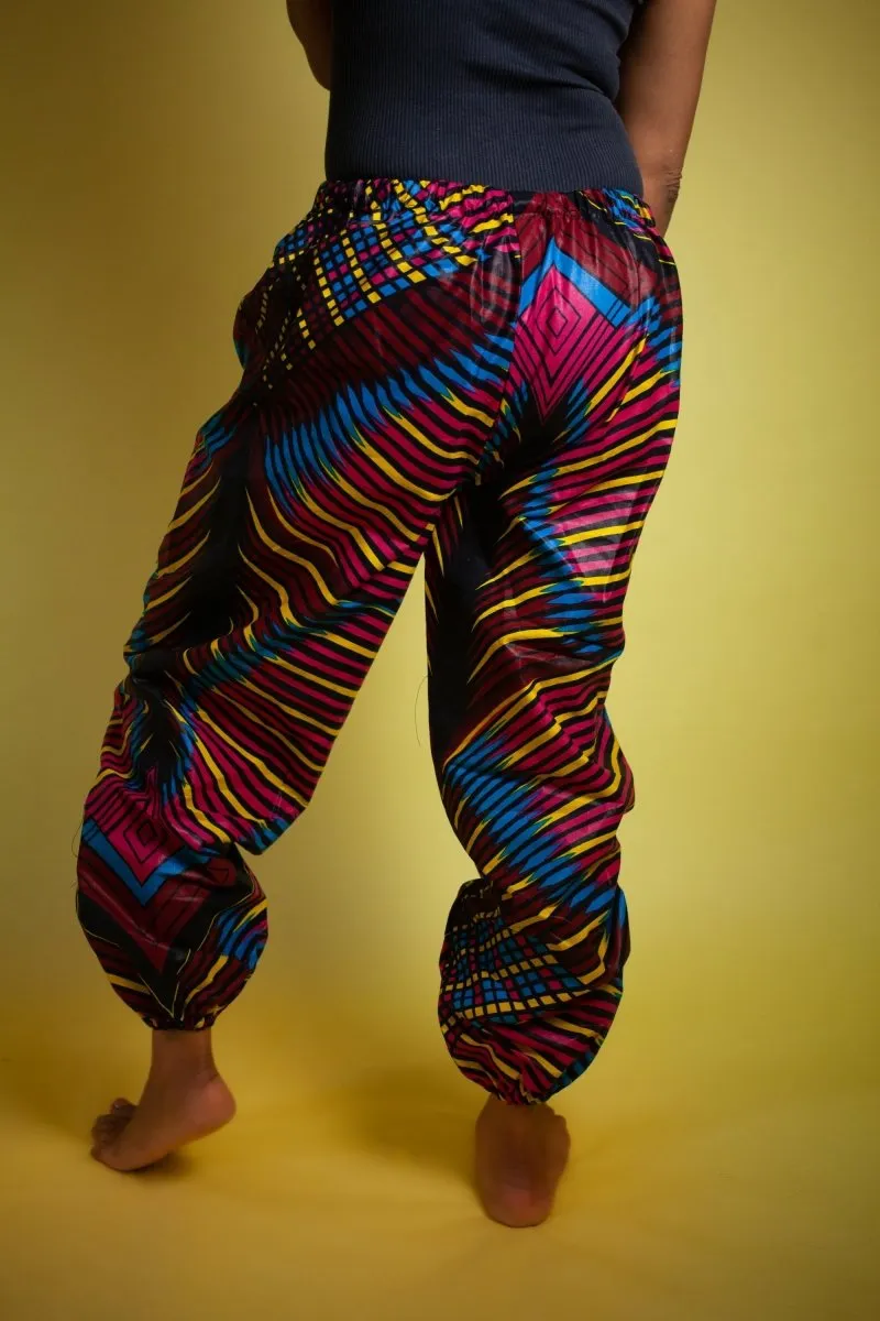 African Trousers In Beautiful Wow Print