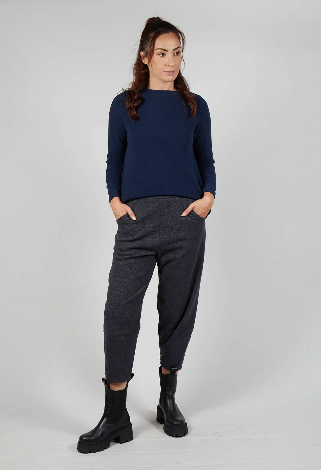 Stylish Alicia J Blu Trousers for Effortless Elegance