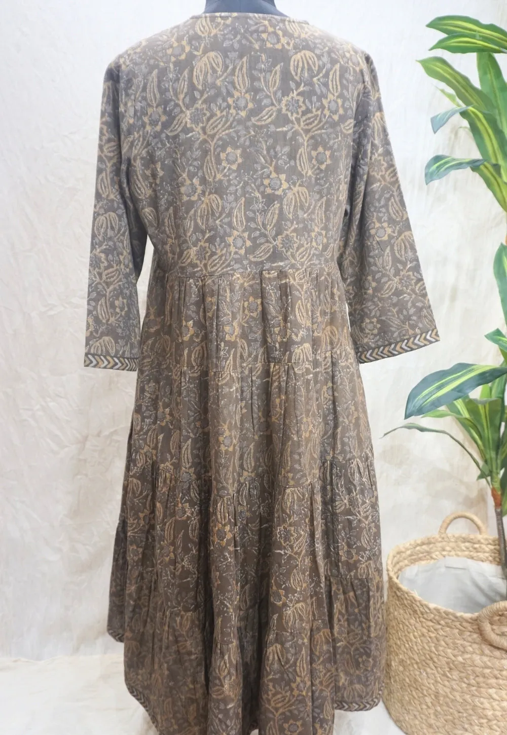 Alisha Dabu Cotton Kurta