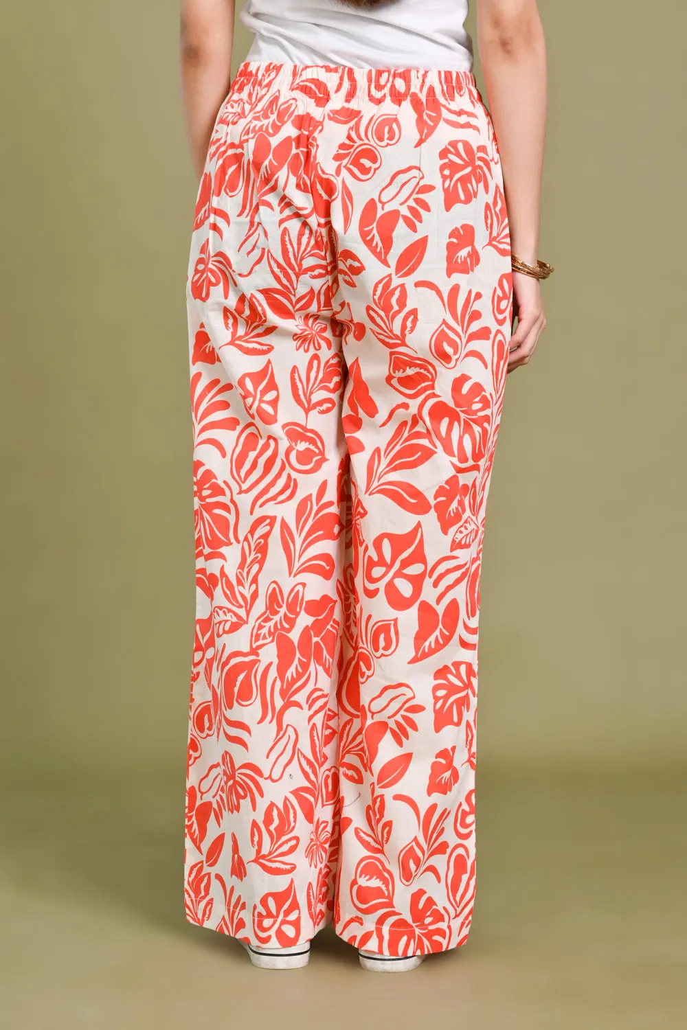 ALL-OVER PRINTED TROUSERS