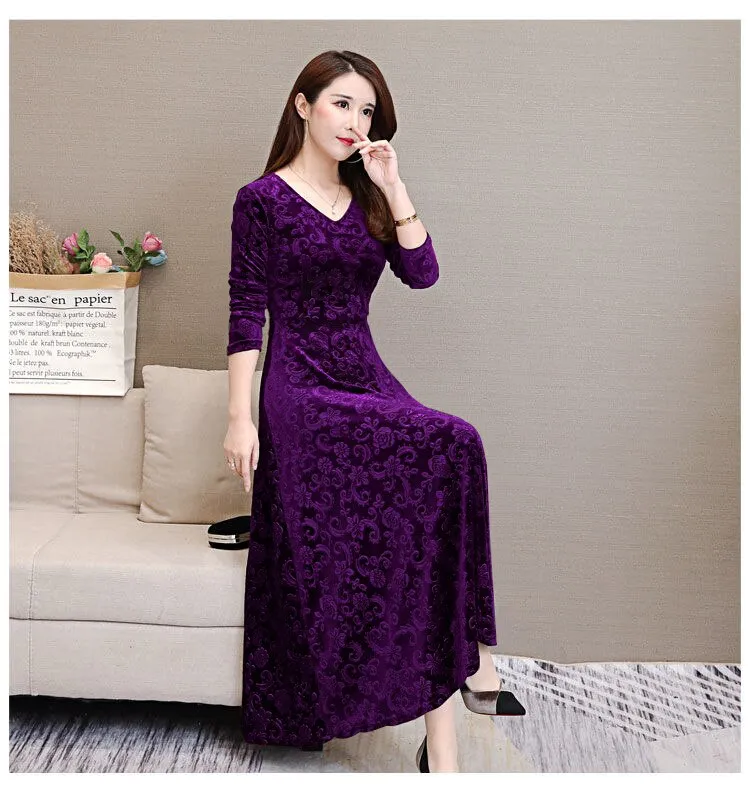 Autumn Winter High-Quality Long Dress