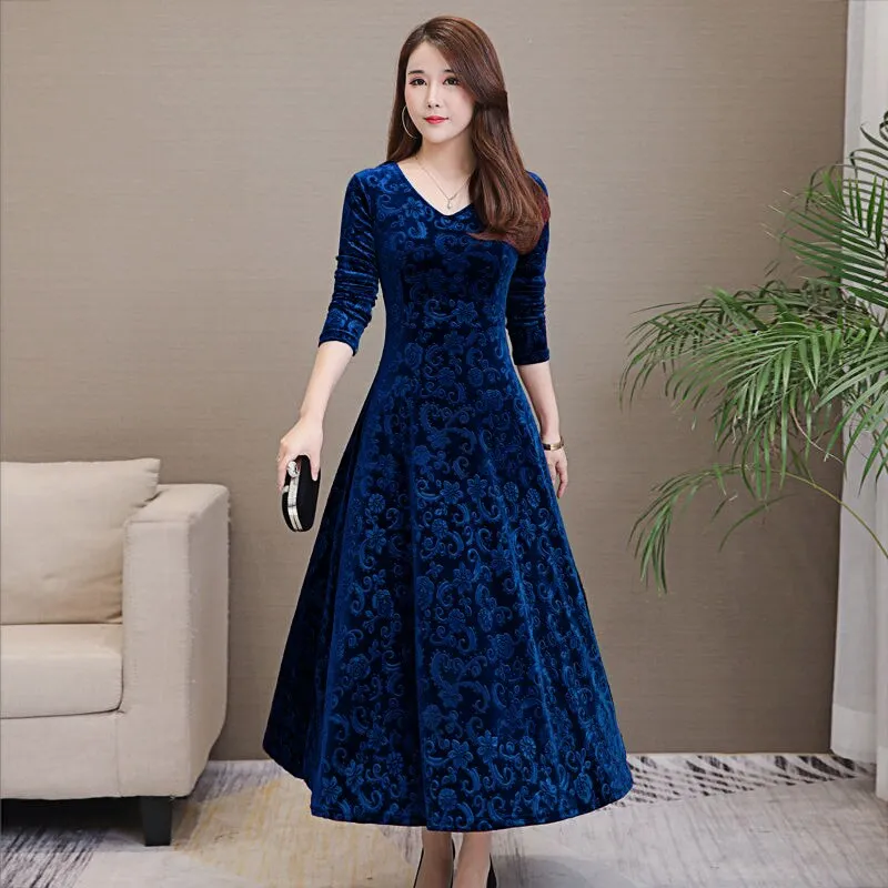 Autumn Winter High-Quality Long Dress