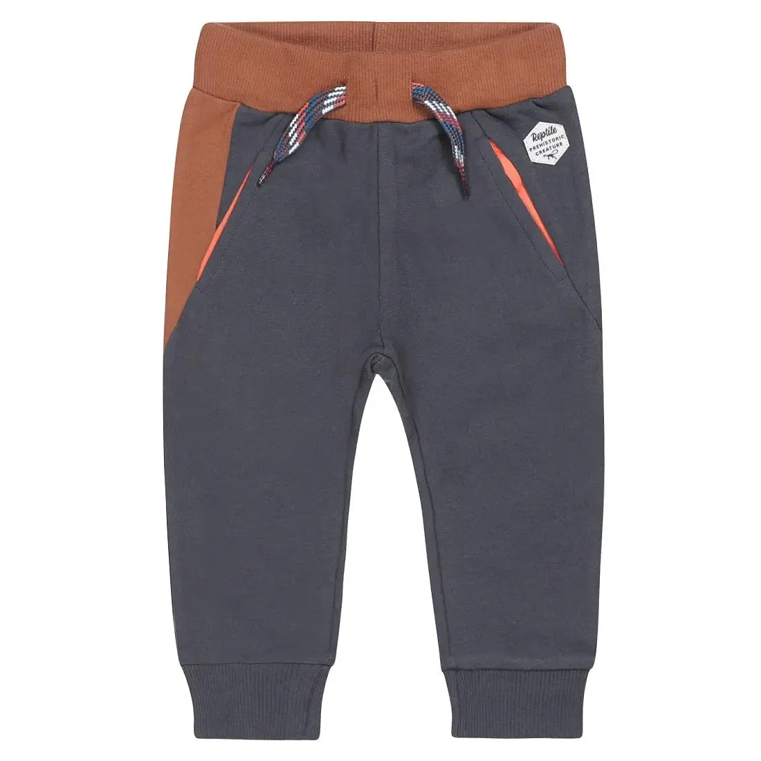 Baby & Toddler Boys Sweatpants Dark Blue Brown | Dirkje