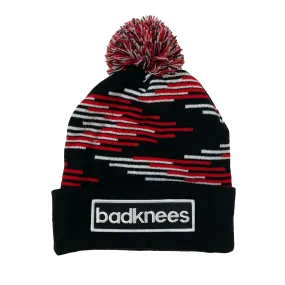 badknees Winter Hat - Staggered Lines