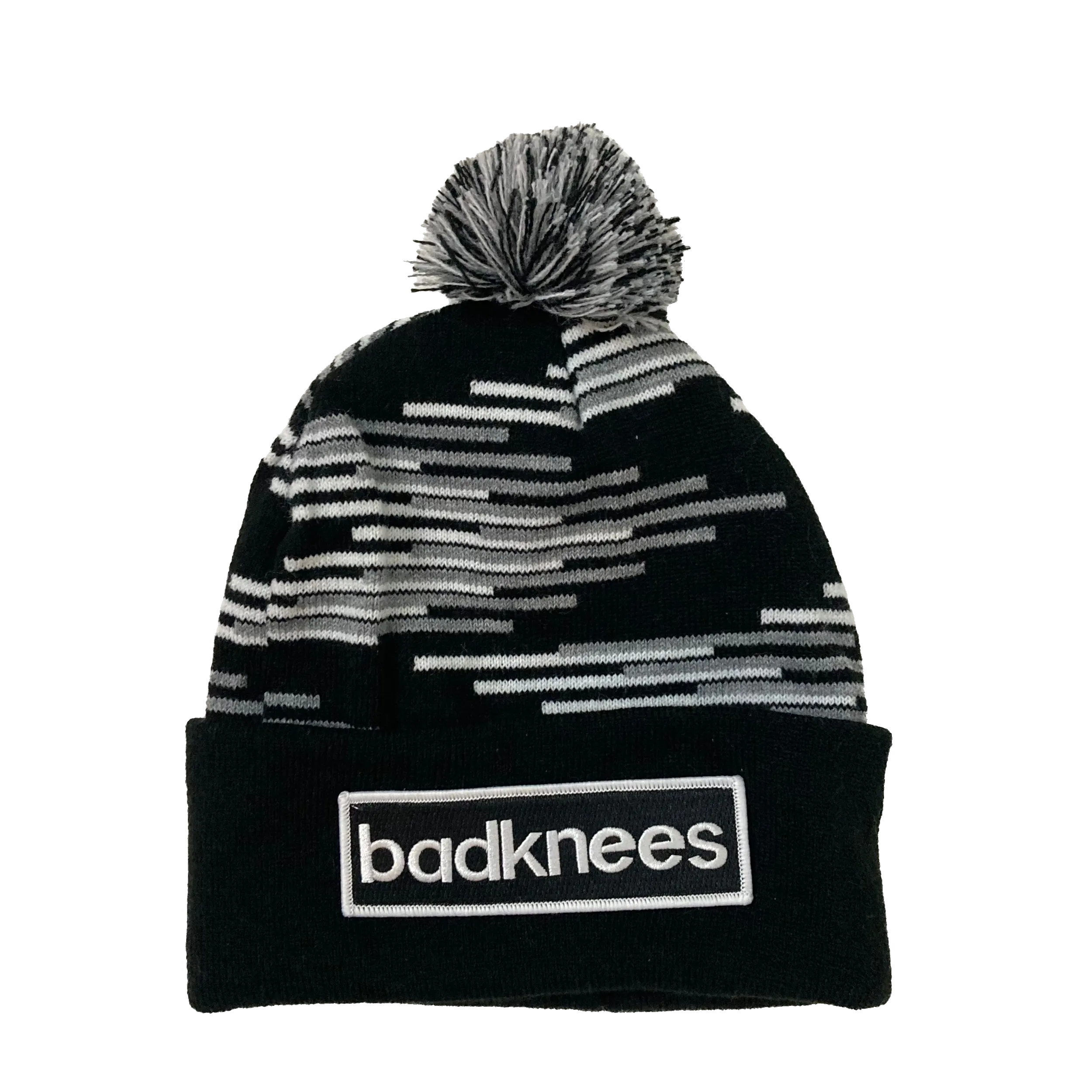 badknees Winter Hat - Staggered Lines