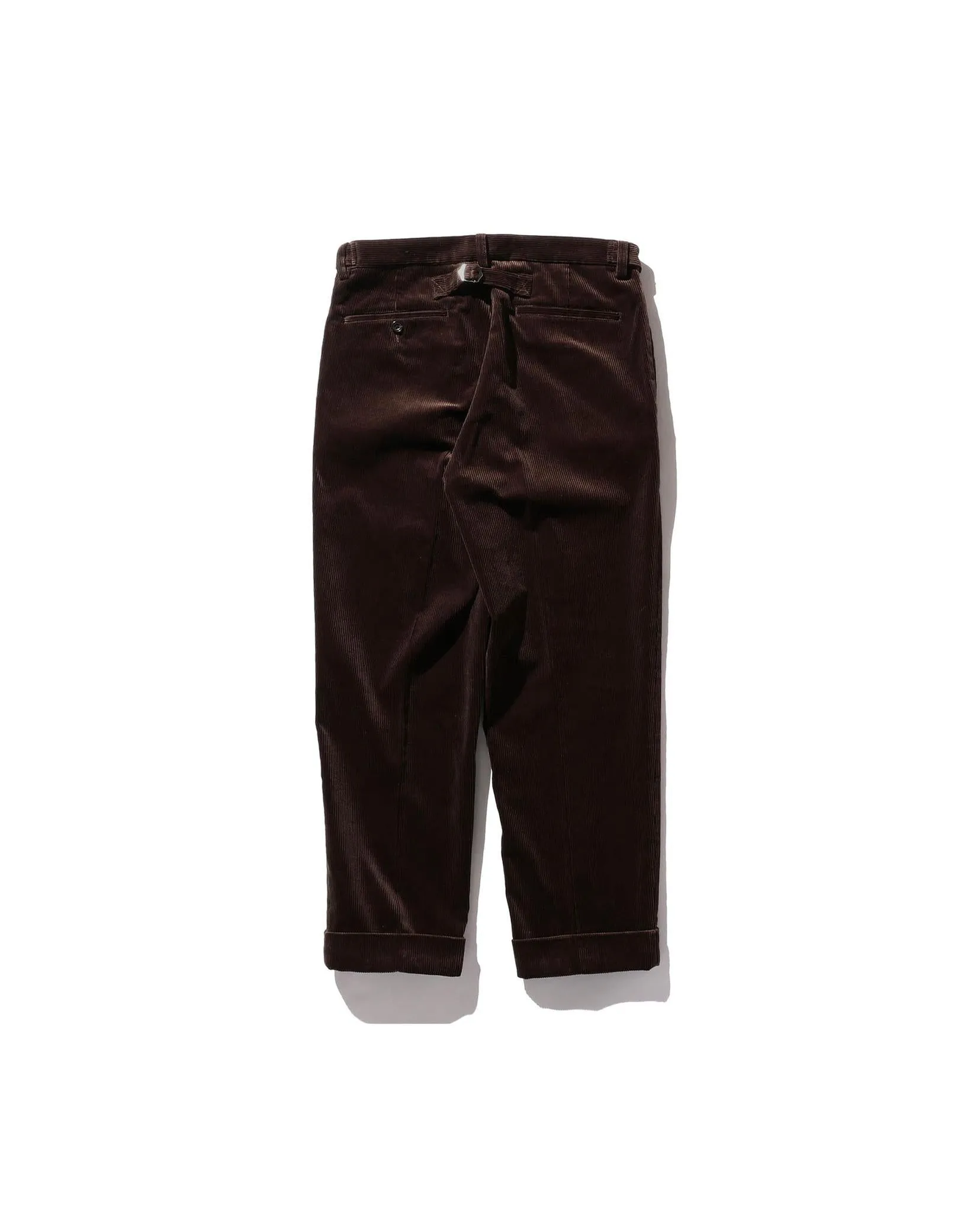 Beams Plus Ankle-Cut Corduroy IVY Trousers for a Stylish Look