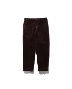 Beams Plus Ankle-Cut Corduroy IVY Trousers for a Stylish Look