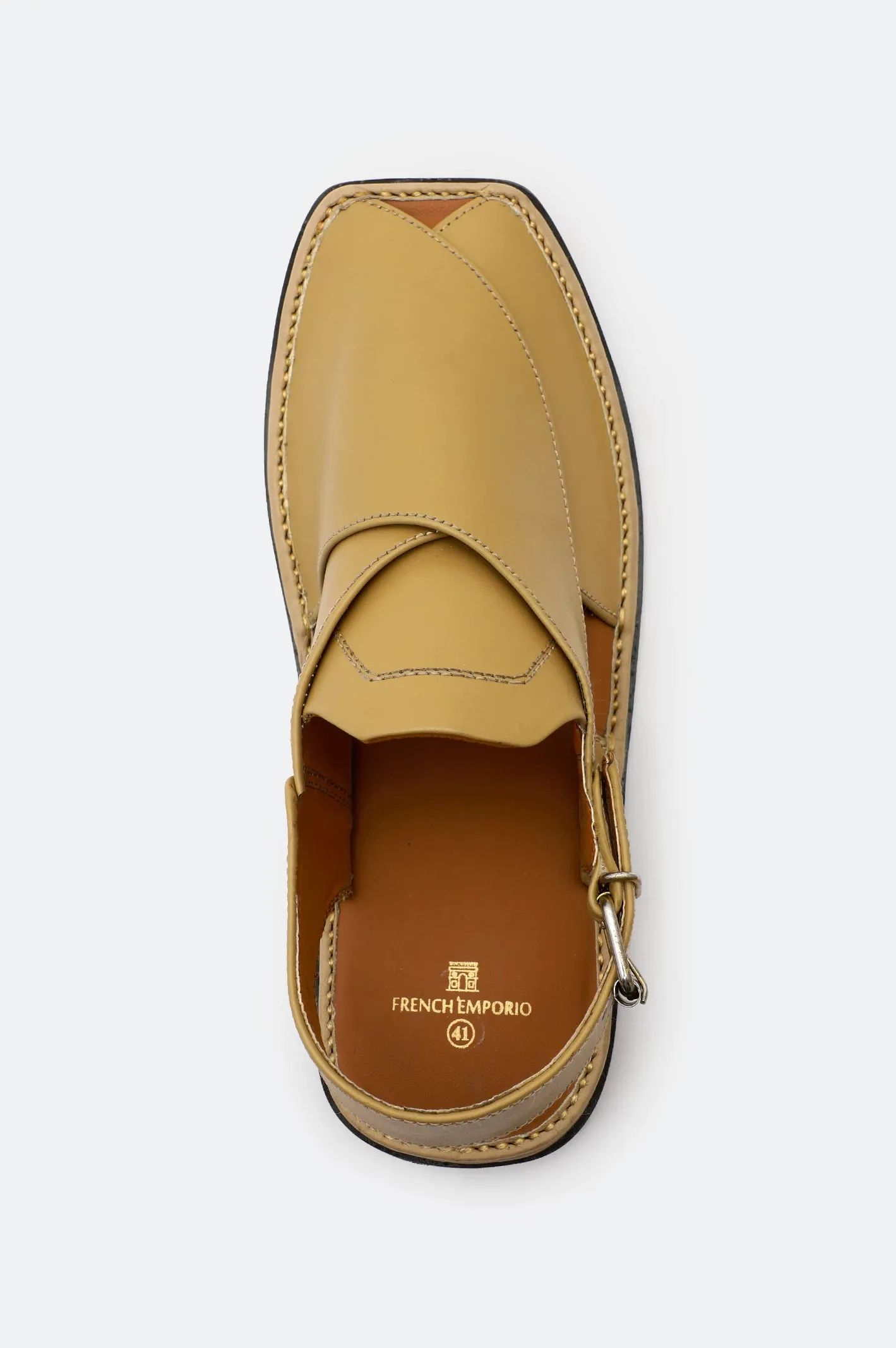 Beige Sandal for Men