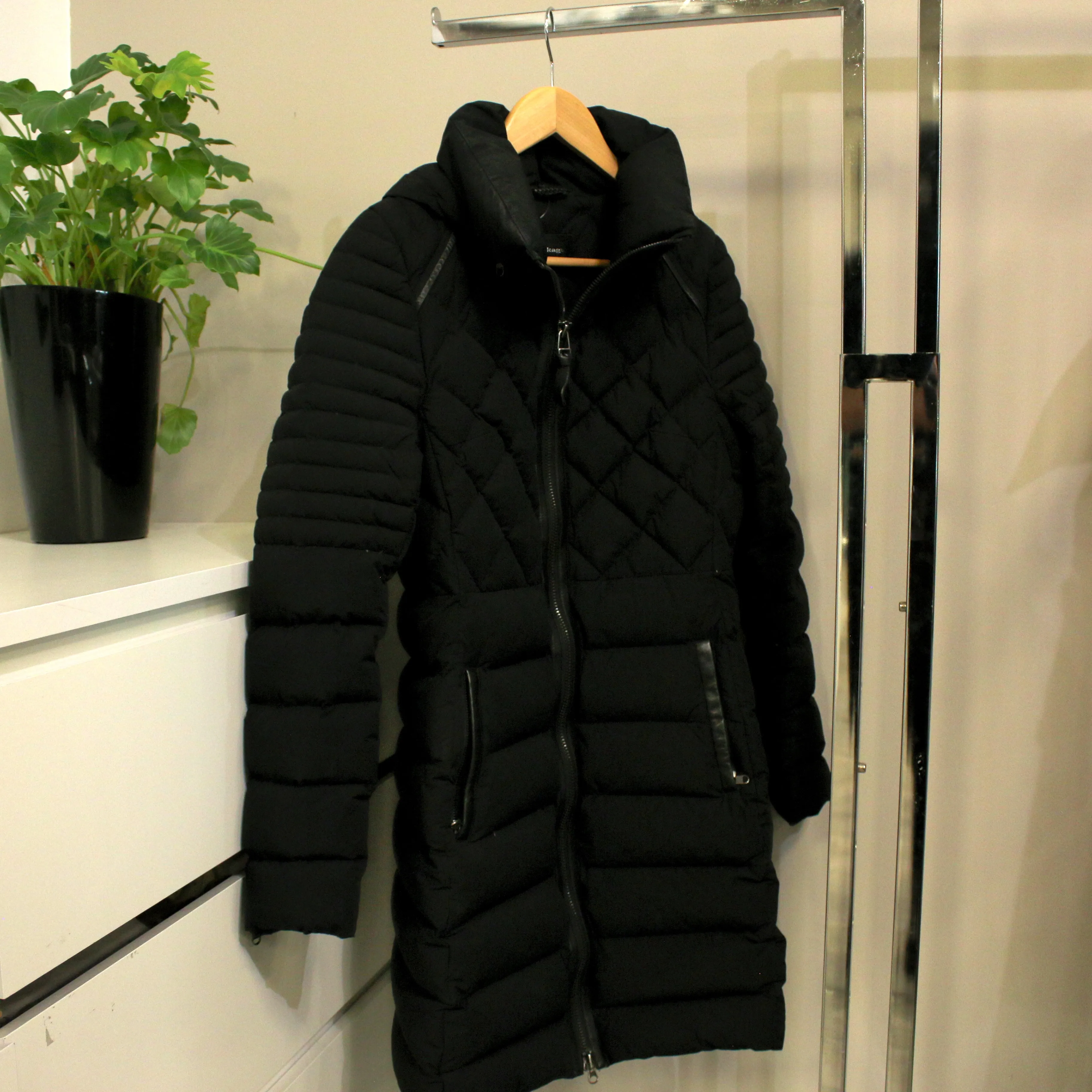 Black Winter Coat