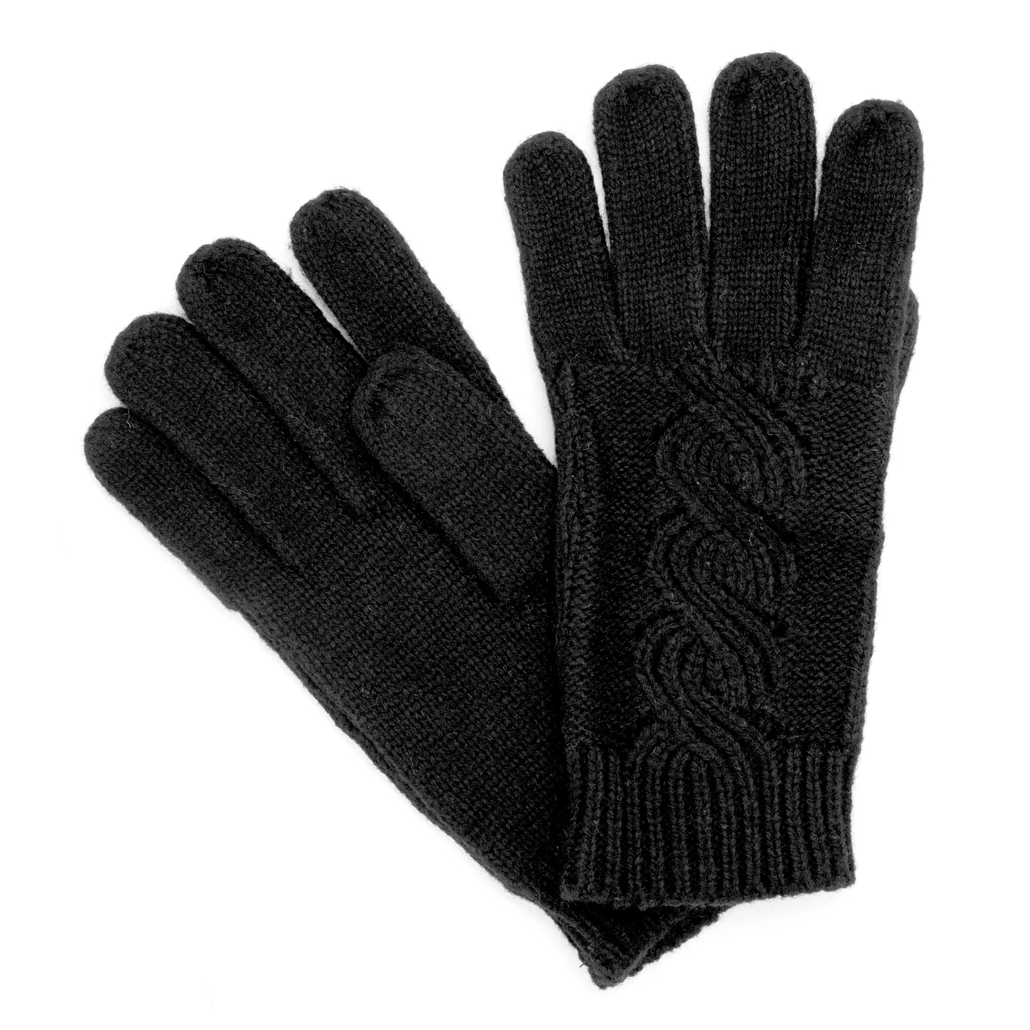 Black Winter Gloves