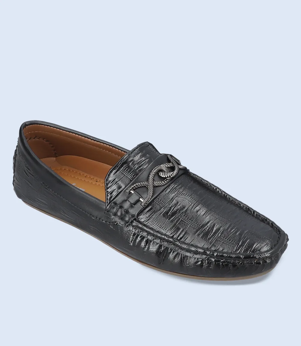 BM5124-BLACK-Men Loafers