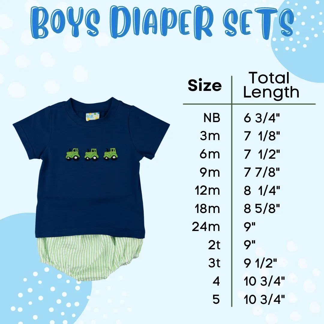 Boys Festive Fall Diaper Set