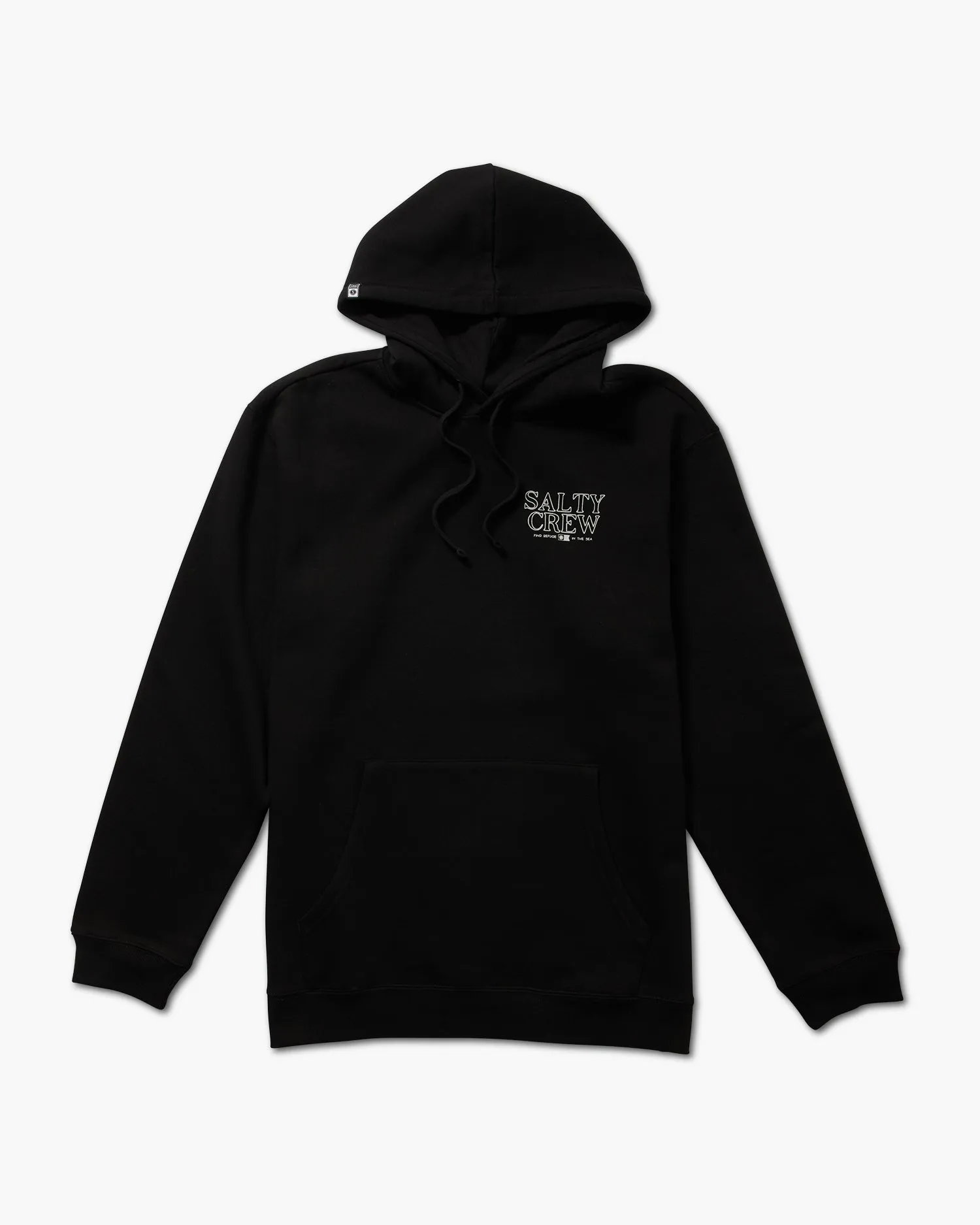 Brother Bruce Black Hood Fleece