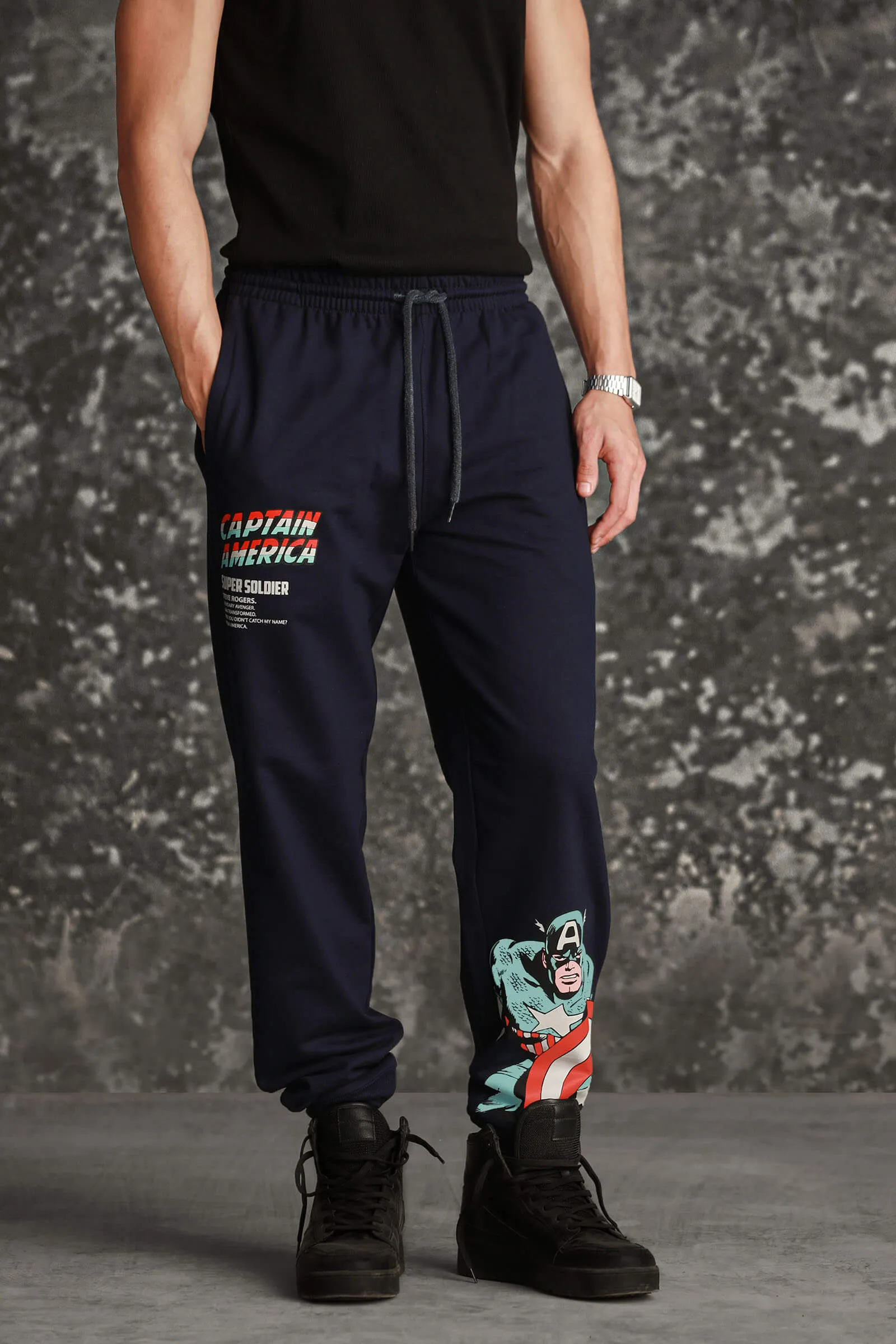 Captain America Joggers(Fleece)