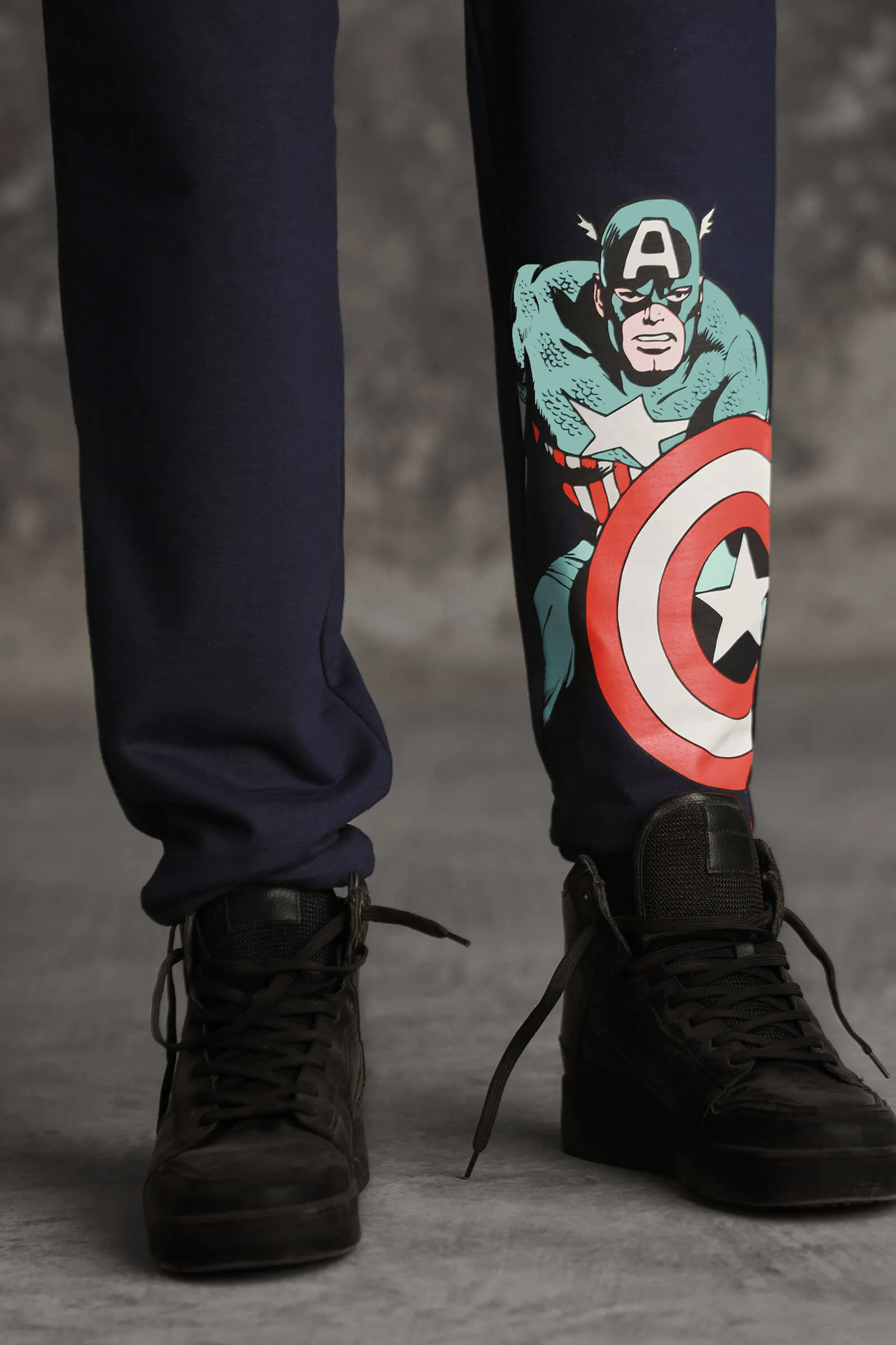 Captain America Joggers(Fleece)