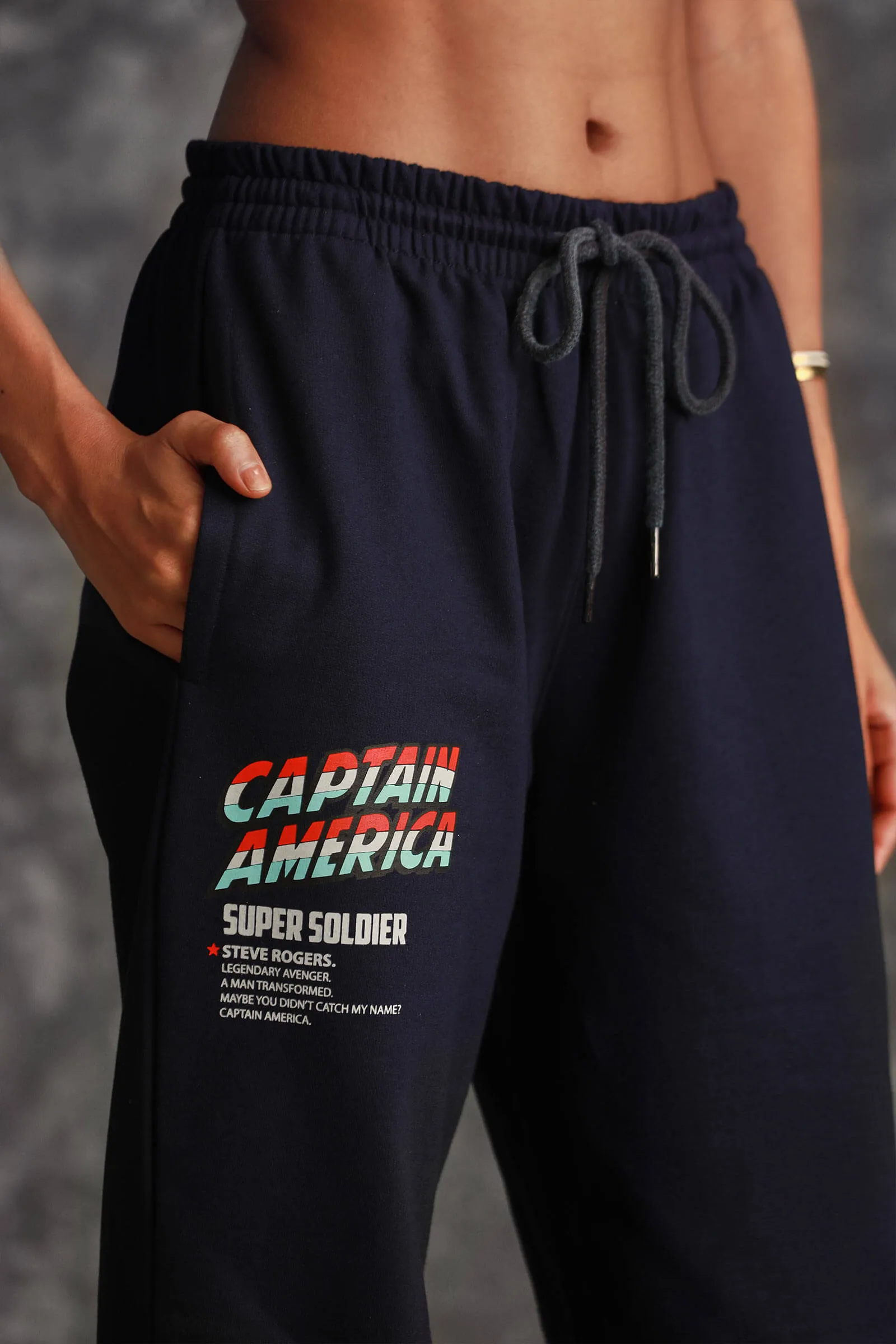 Captain America Joggers(Fleece)