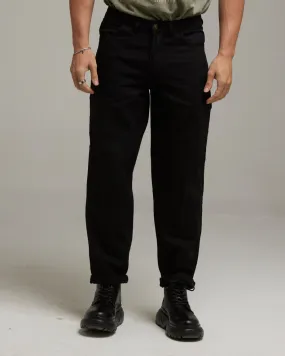 Mens Black Carpathian Carpenter Trousers