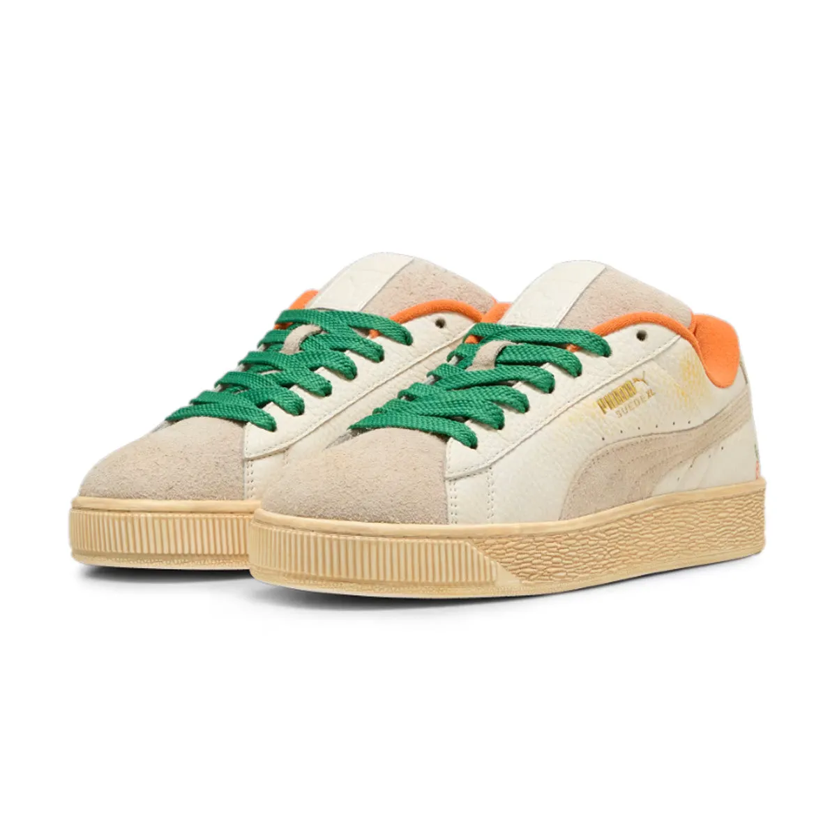   Carrots Suede XL 'Warm White Rickie Orange'