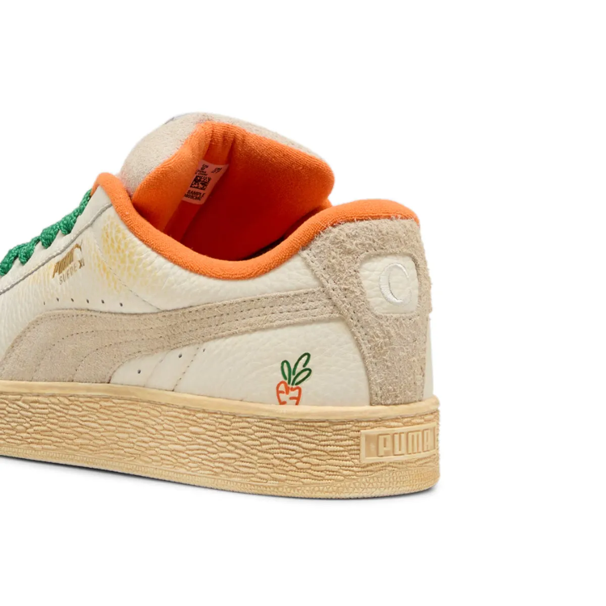   Carrots Suede XL 'Warm White Rickie Orange'