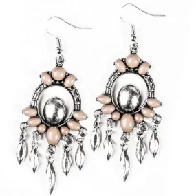 Catch Me If I Fall Brown Earrings