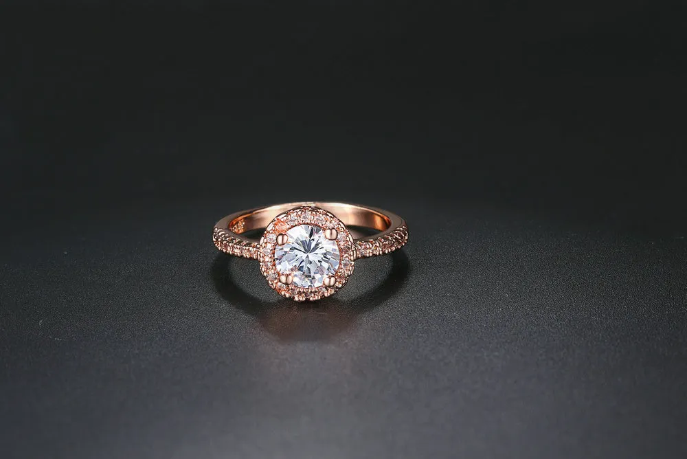 Classy Fall in Love Ring