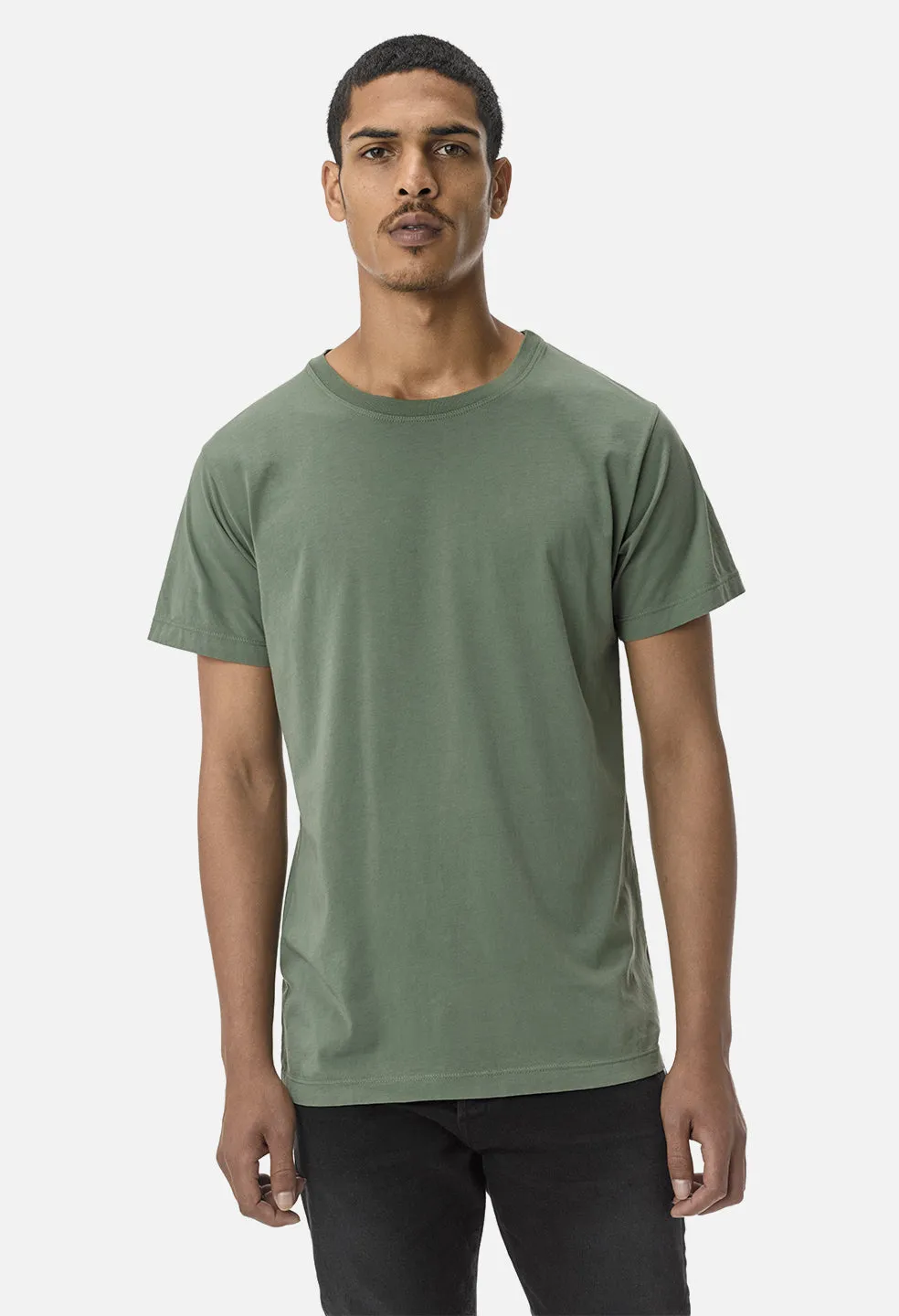 Cotton Classic Crew / Olive