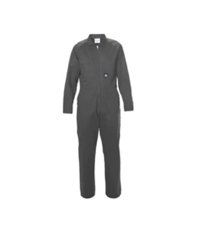 Cotton Drill Zip Overall