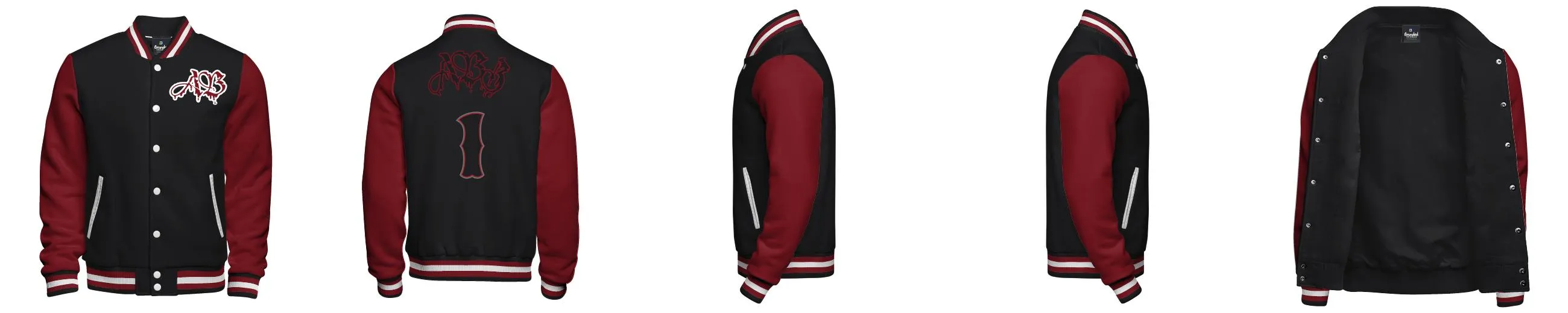 Cotton Fleece Varsity Jacket