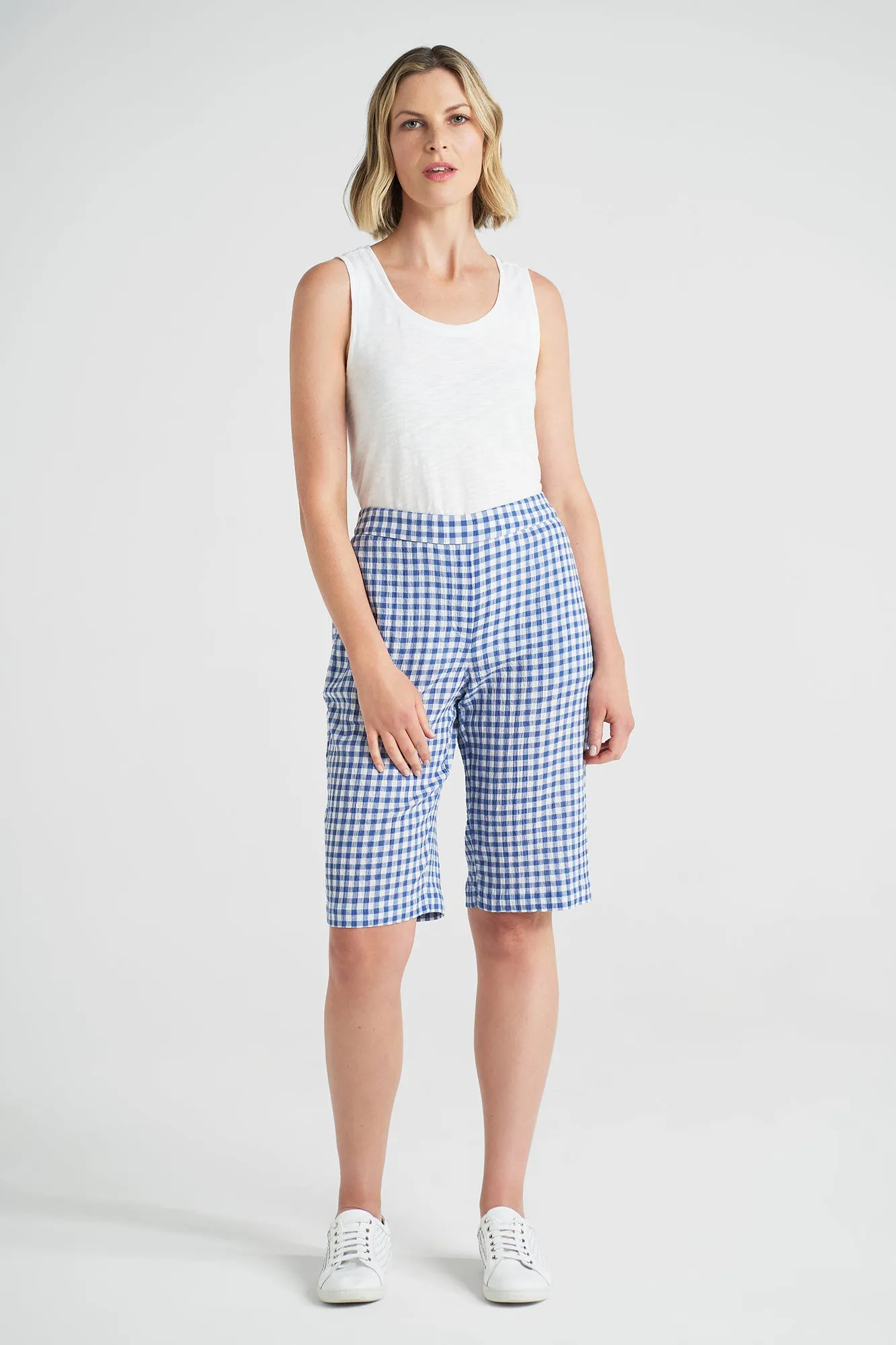 Cotton Gingham Short