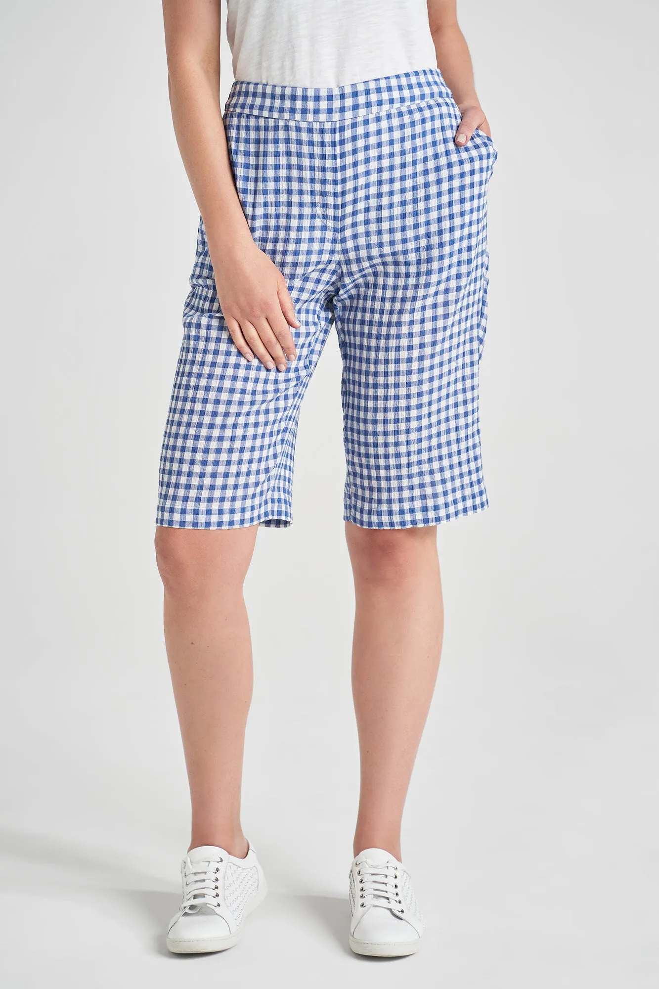 Cotton Gingham Short