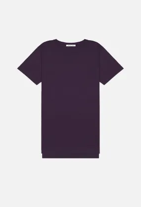 Cotton Mercer Tee / Purple