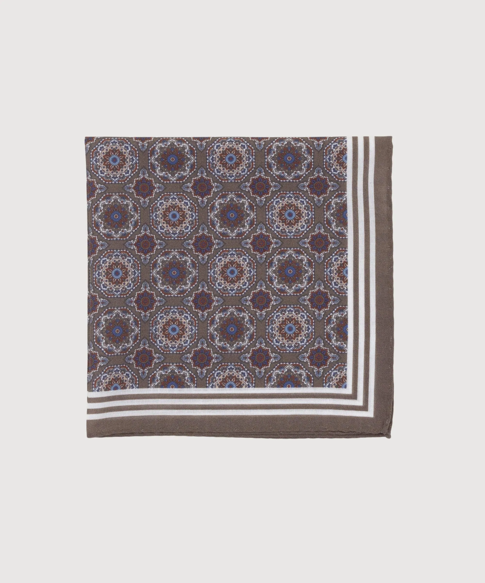 Cotton Pocket Square Mosaic