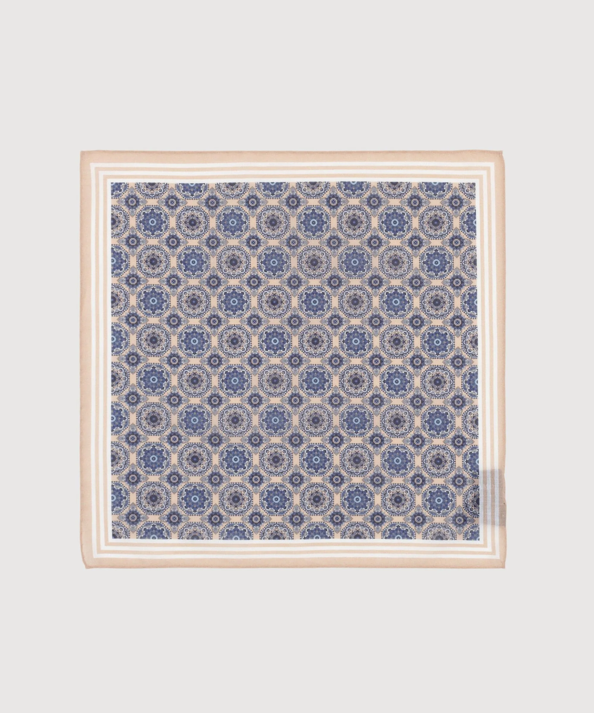 Cotton Pocket Square Mosaic