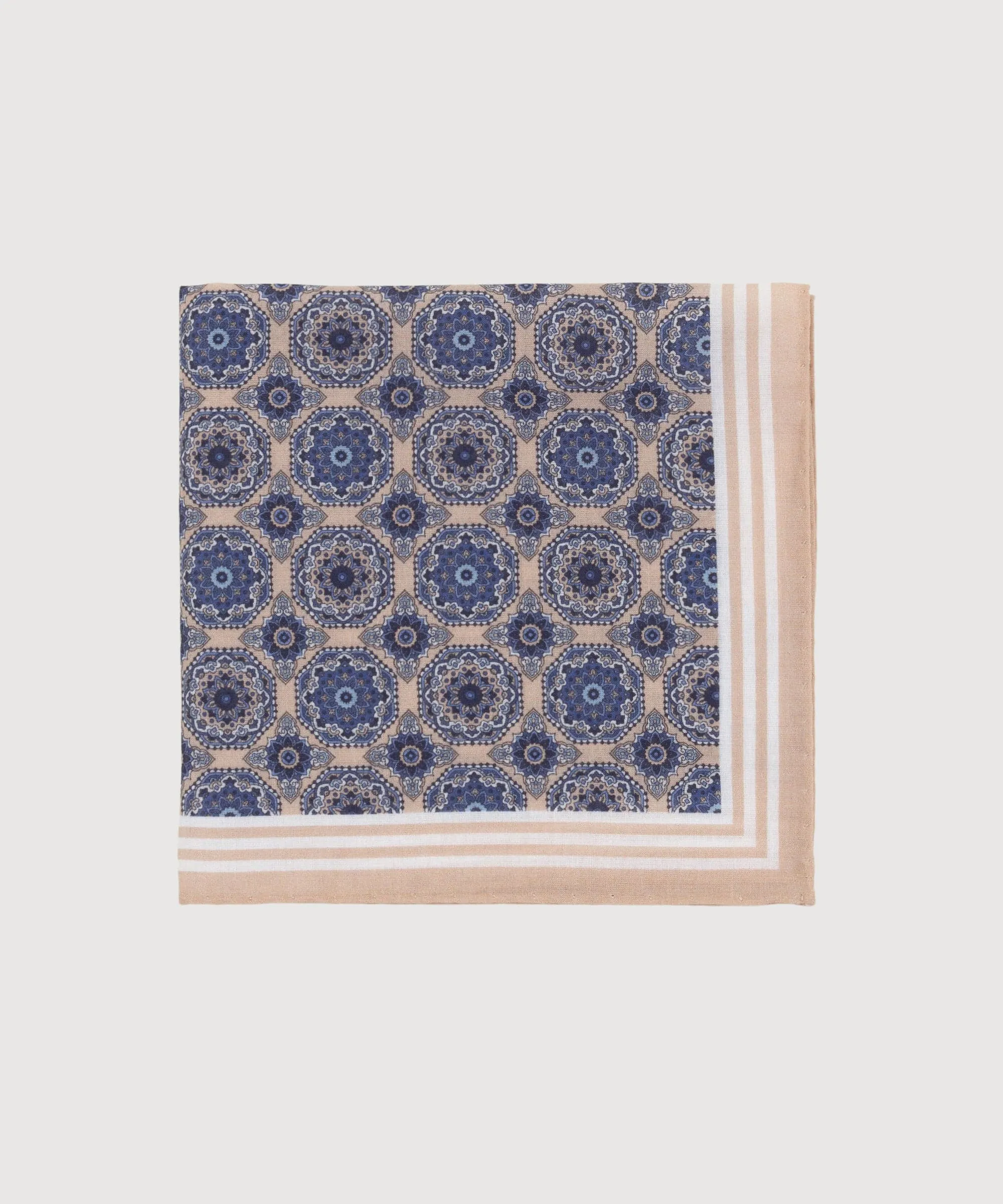 Cotton Pocket Square Mosaic