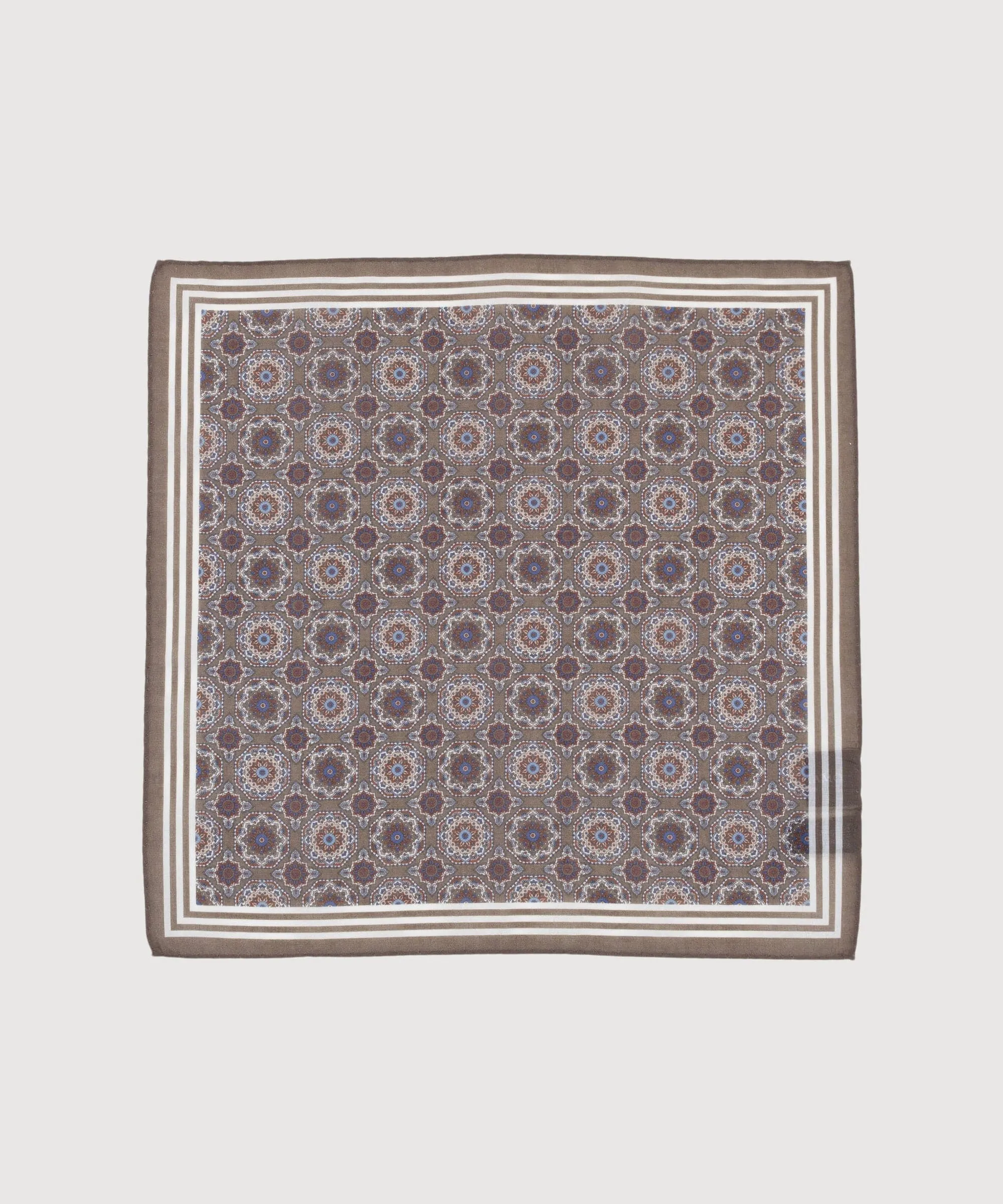 Cotton Pocket Square Mosaic