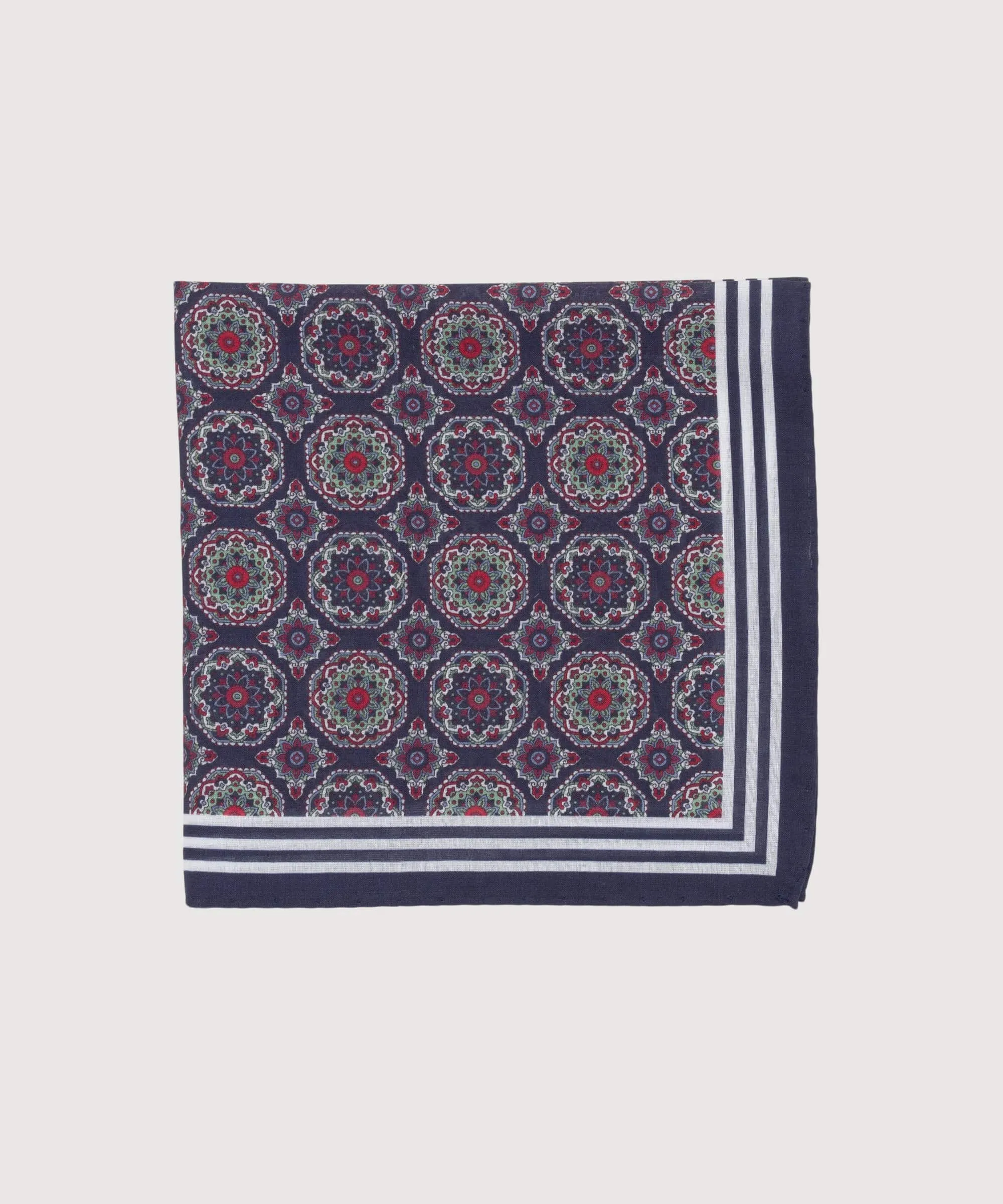 Cotton Pocket Square Mosaic