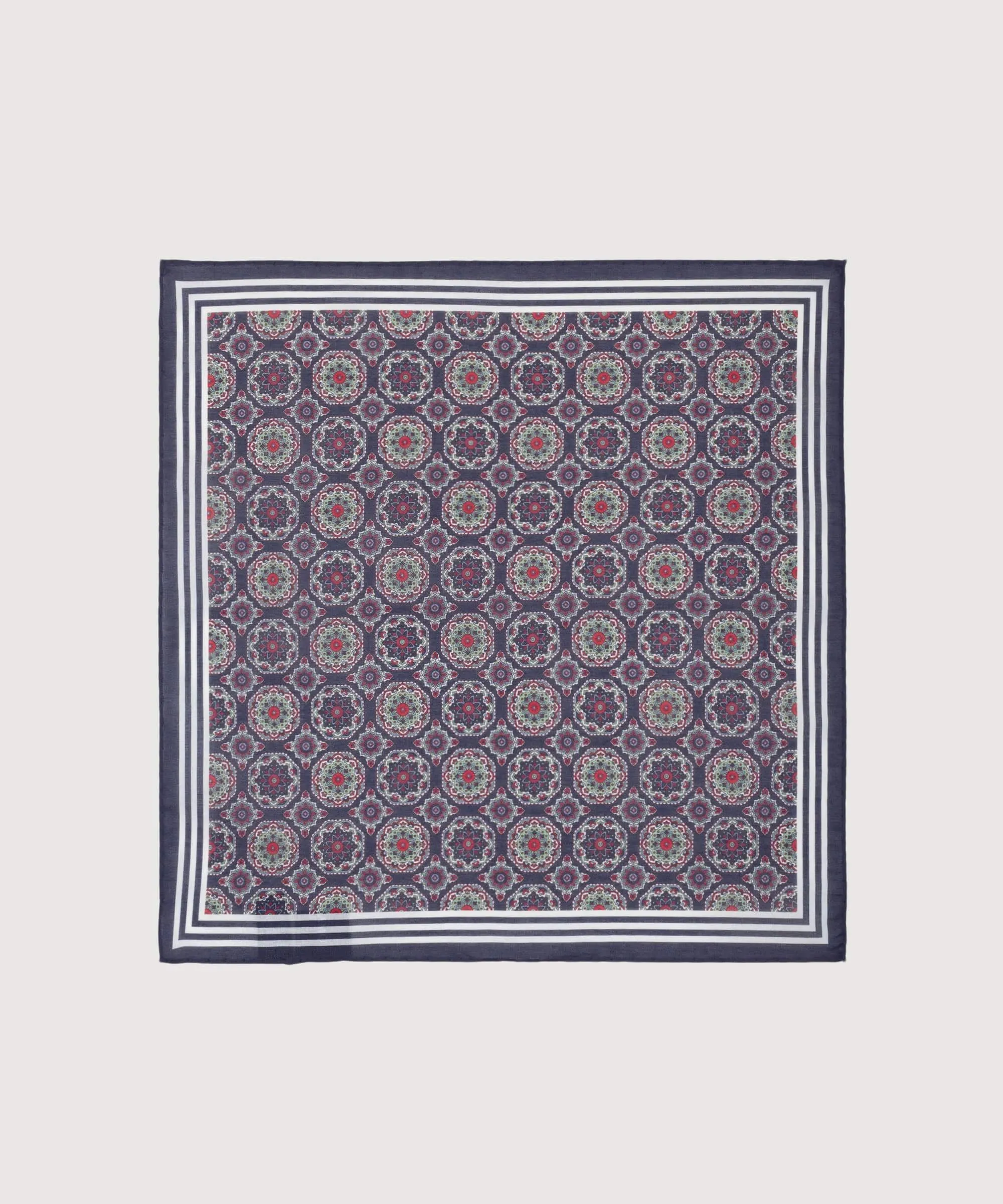 Cotton Pocket Square Mosaic