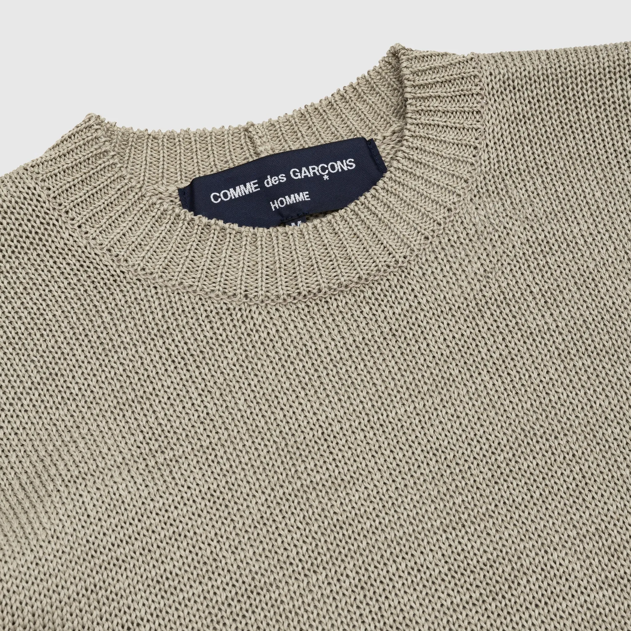 COTTON PULLOVER SWEATER