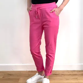 Curvy Magic Trousers - Fuchsia