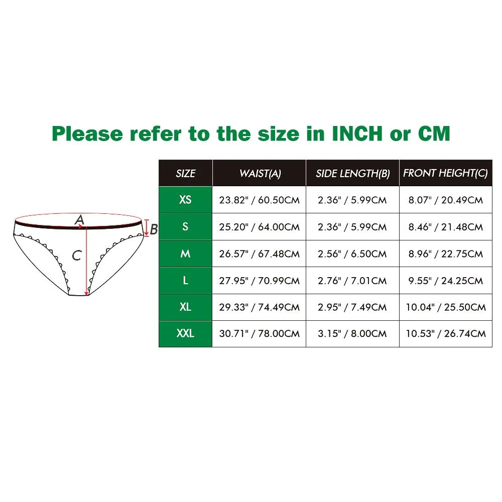 Funny Christmas Panties for Her - Custom Gingerbread Couple Underwear