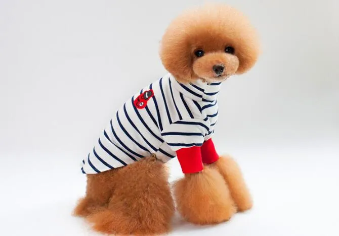 Cute Style Warm Cotton Puppy Vest Pet Dog Clothes