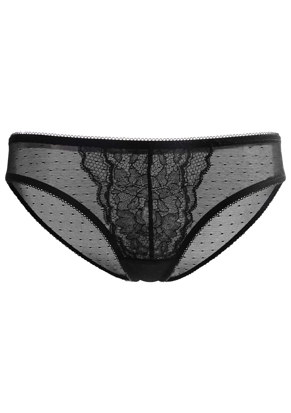 Enchante Lace Mid Rise Bikini Underwear