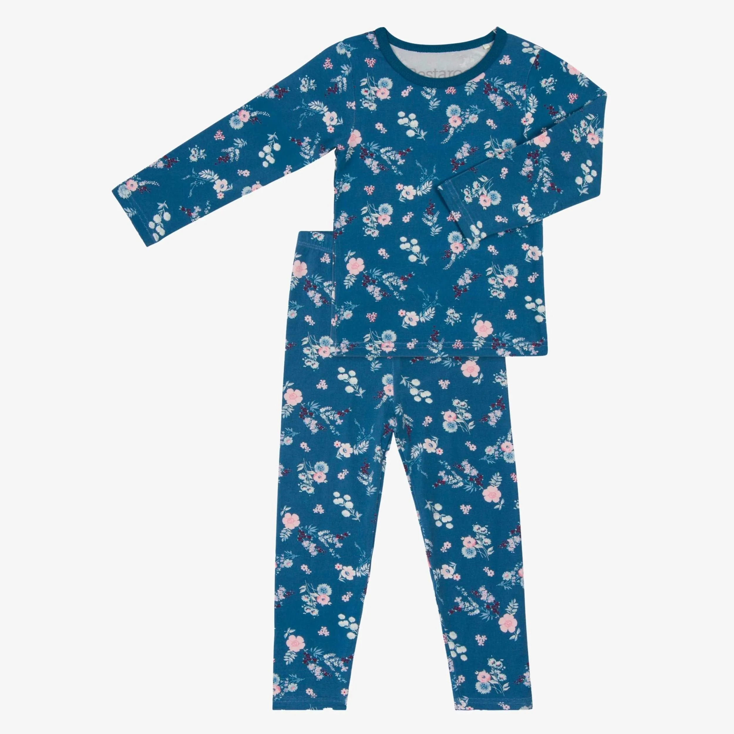 Fall Florals Navy Pajama